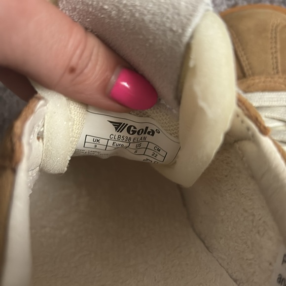 Gola Elan Sneakers, Caramel, 5, NWOB - Picture 4 of 6